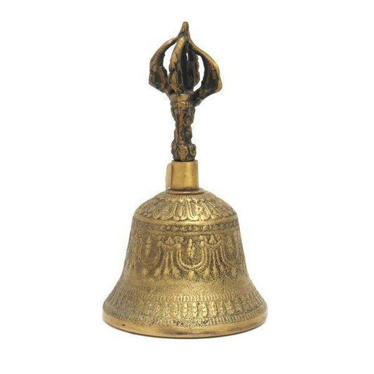 Campana budista con dorje