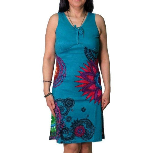 Vestido indio de algodon Marta