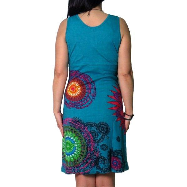 Vestido indio de algodon Marta