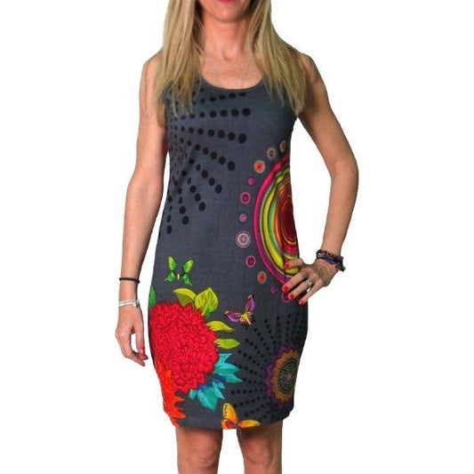 Vestido indio de algodón Timea