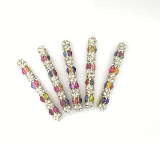 Bolígrafo plateado de la India