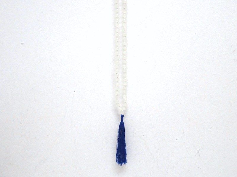 Mala de minerales naturales de ÁGATA BLANCA