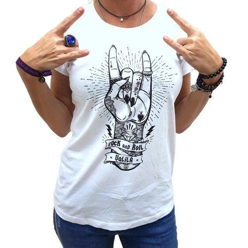 Camiseta ROCK de algodón orgánico