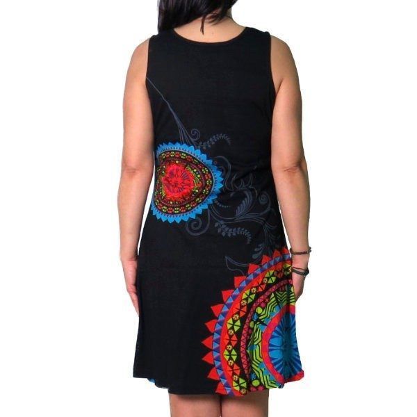 Vestido indio de algodon Maila