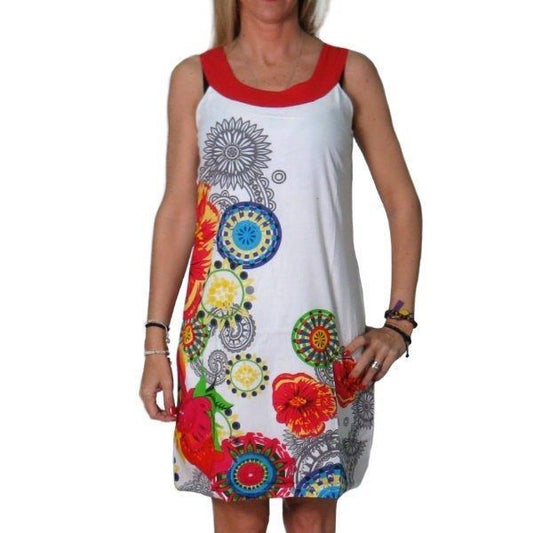 Vestido indio de algodón Tania