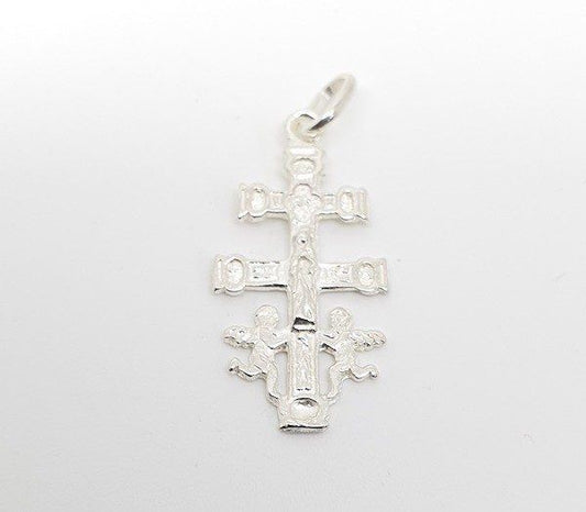 Colgante de plata Cruz de Caravaca