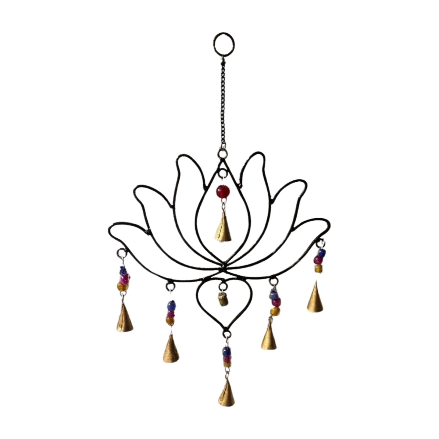 Móvil decorativo en forma flor de loto
