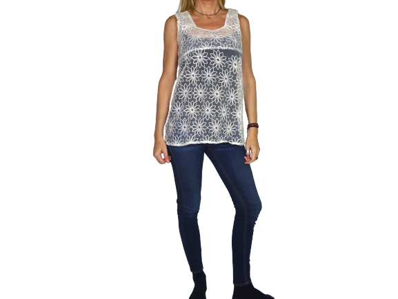 Camisa india transparente