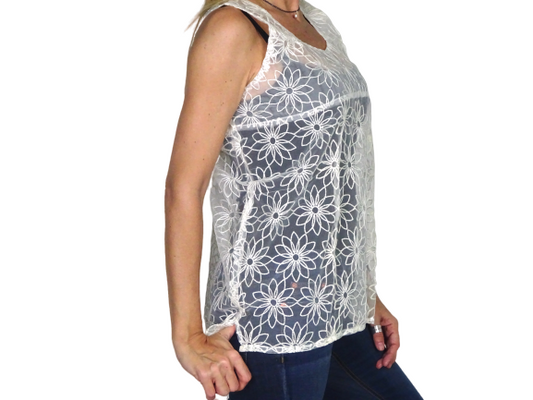 Camisa india transparente