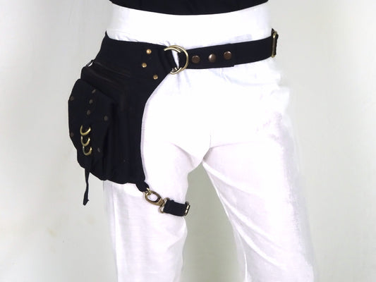 Riñonera de algodón modelo arnés