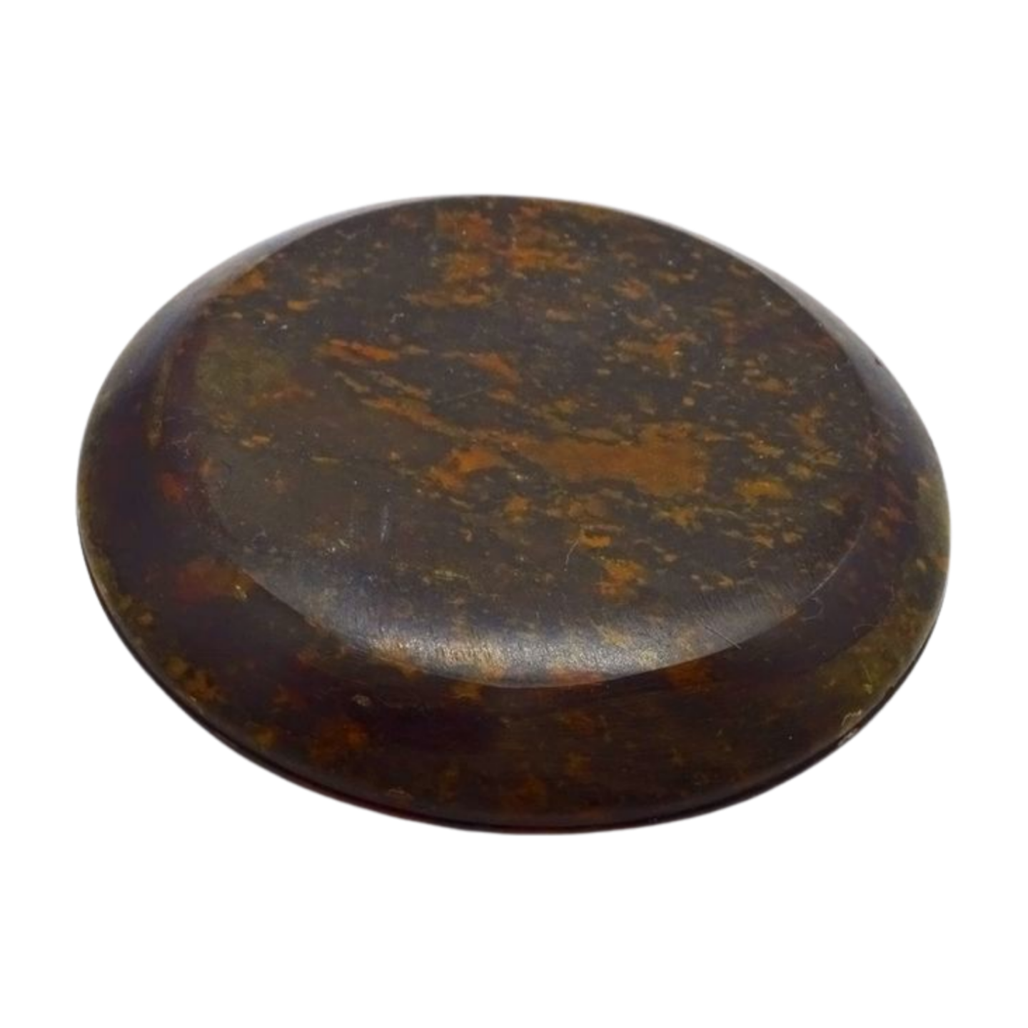 Incensario redondo de piedra chakras