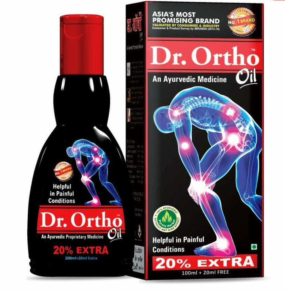 Aceite ayurvédico para el dolor Dr. Ortho
