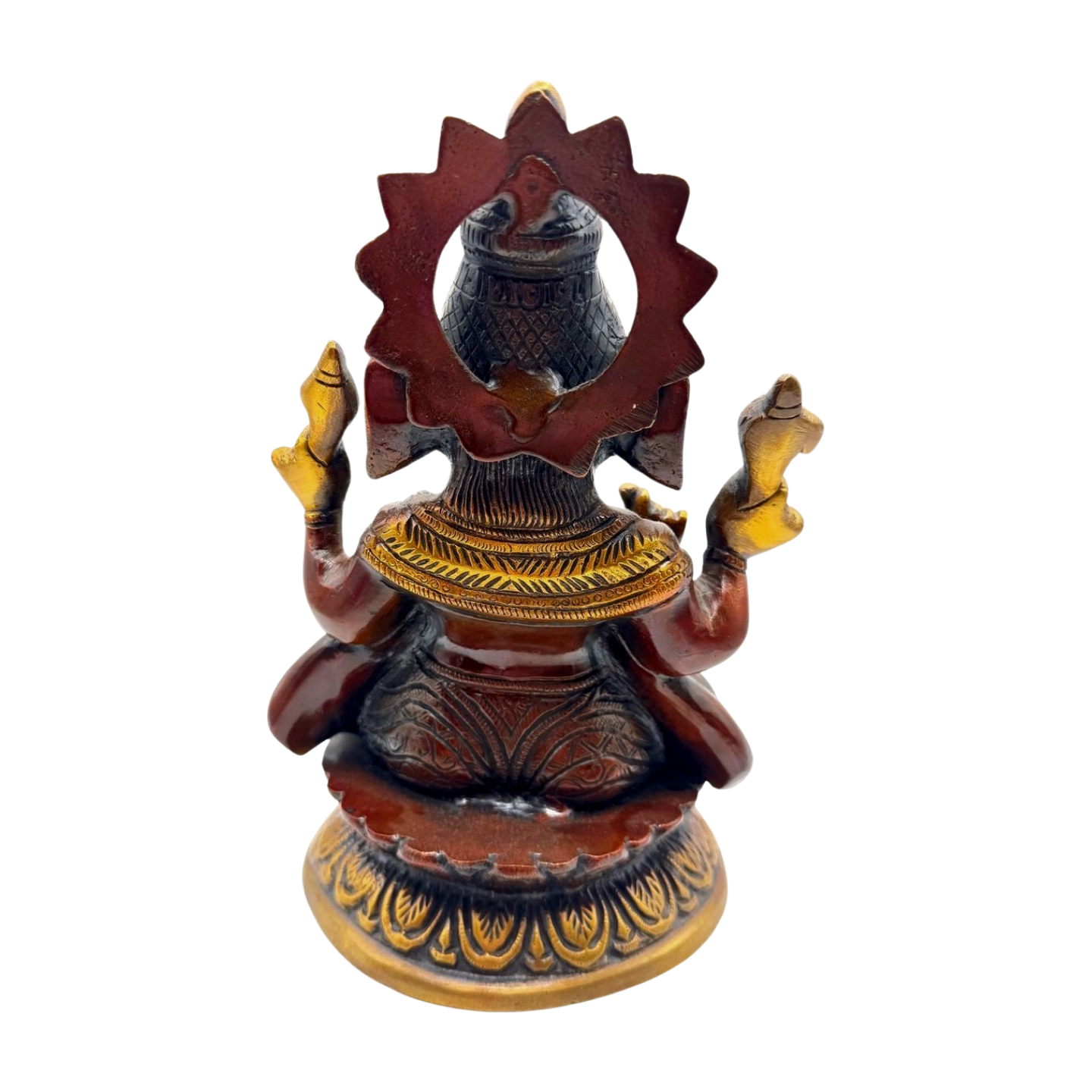 Figura de bronce del dios hindú Ganesh