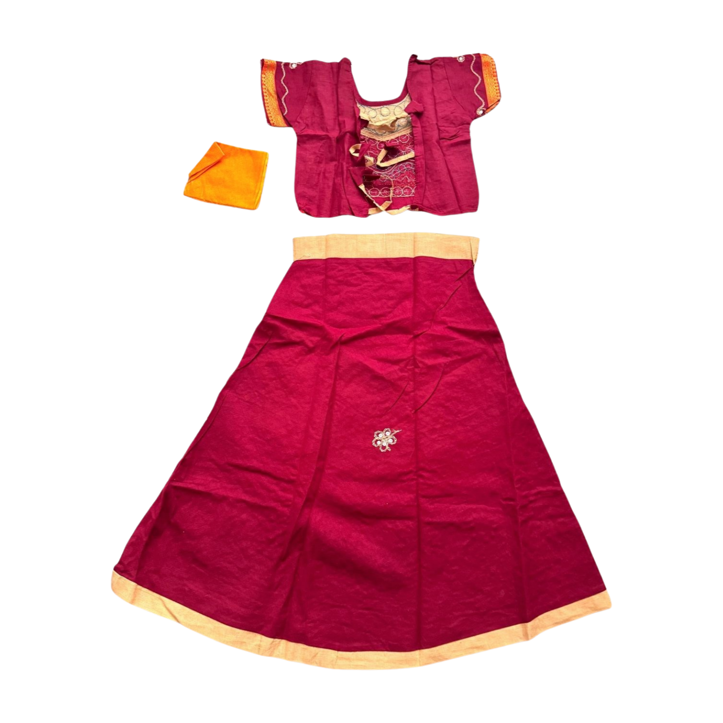 Conjunto Bollywood rajasthani infantil B12