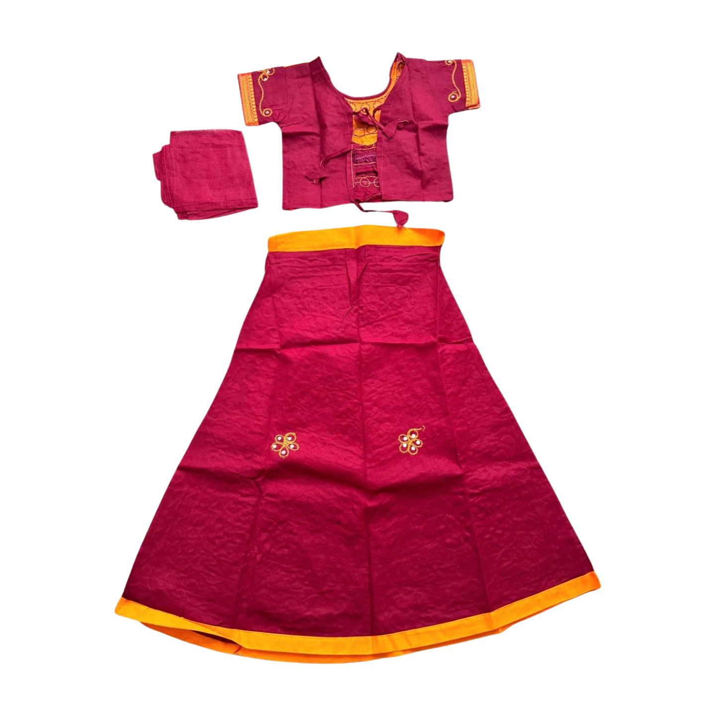 Conjunto Bollywood rajasthani infantil B11