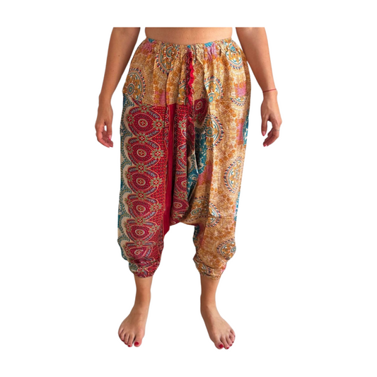 Pantalón afgano indio estampado mandalas
