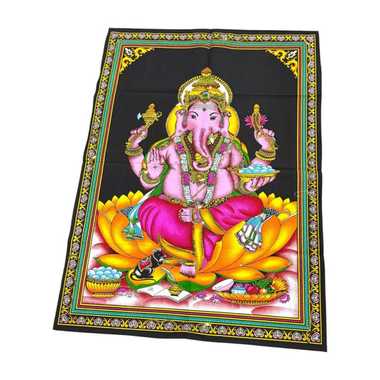 Tapiz hindú bhakti de Ganesh