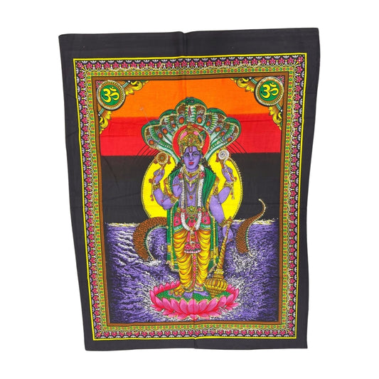 Tapiz Bhakti hindú del Dios Vishú