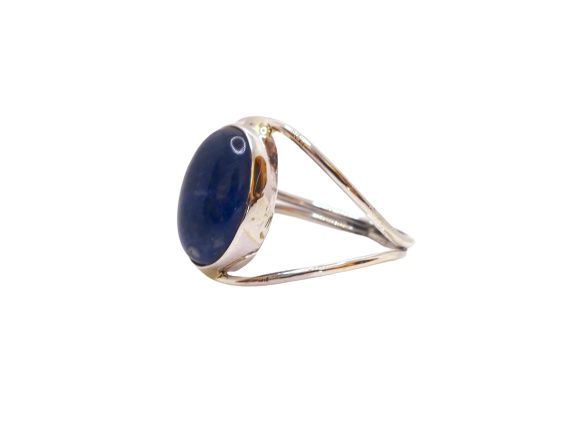 Anillo de Plata de la india con Lapislazuli