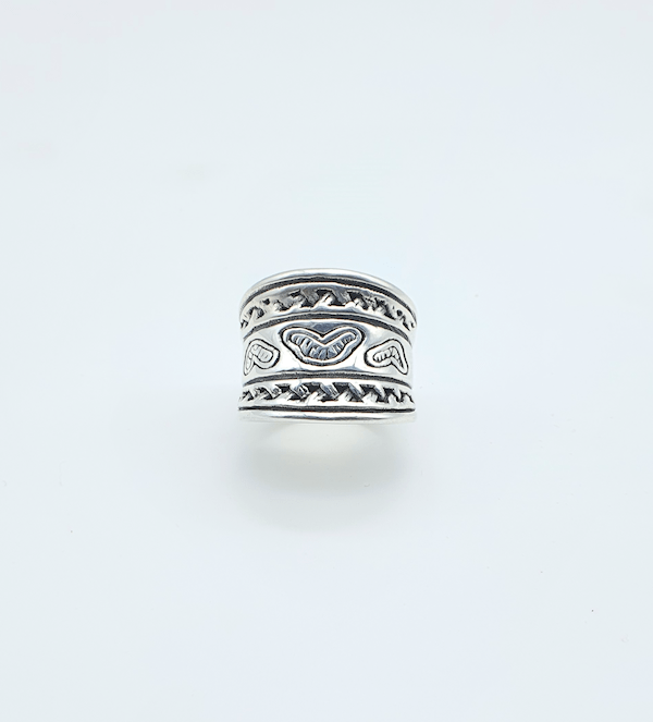 Anillo de plata unisex Titli