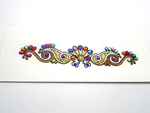 Tatuajes decorativos adhesivos multicolor