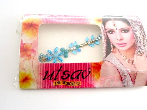 Bindis de la india color azul claro
