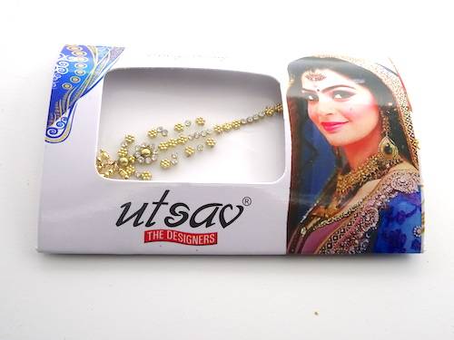 Bindis de la india color dorado