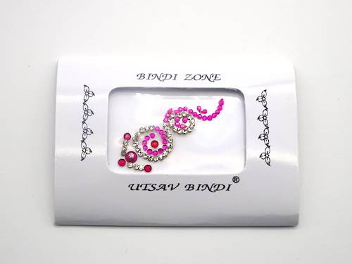 Bindis de la india color fucsia