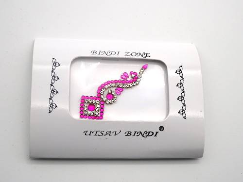 Bindis de la india color fucsia