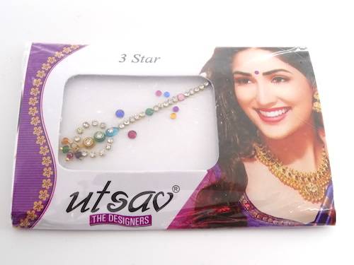 Bindis de la india multicolor