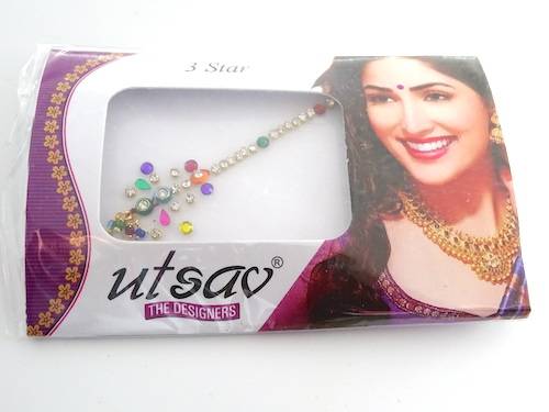 Bindis de la india multicolor