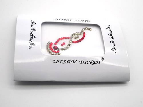 Bindis de la india color rojo