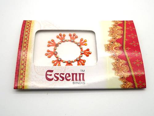 Bindis de la india de ombligo color granate