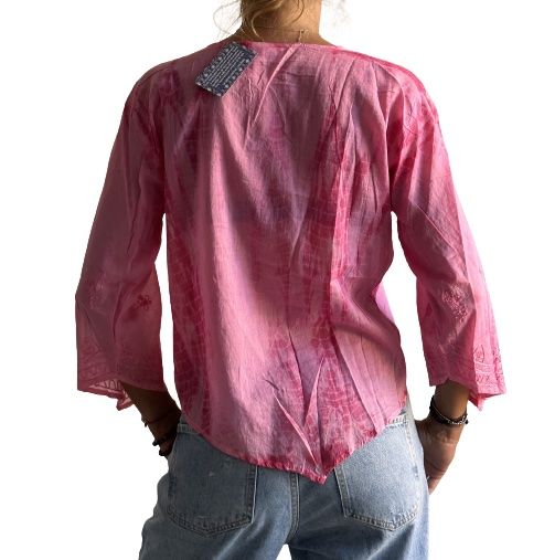 Camisa india de algodón