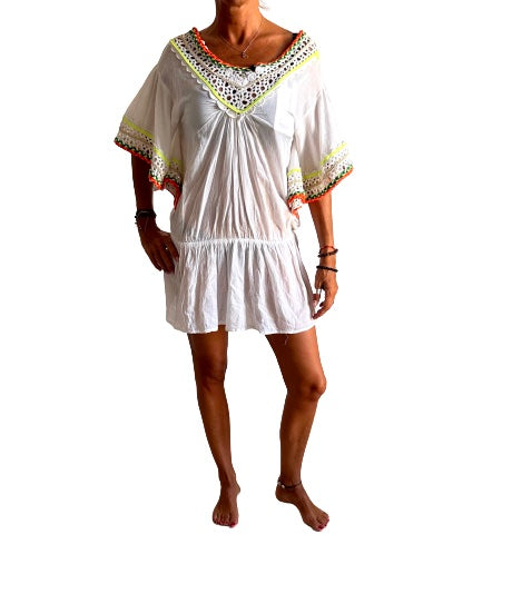 Blusón de la india de algodón