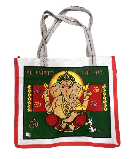 Bolsa multiusos de India con Ganesh