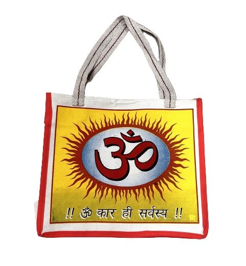 Bolsa multiusos de India con OM