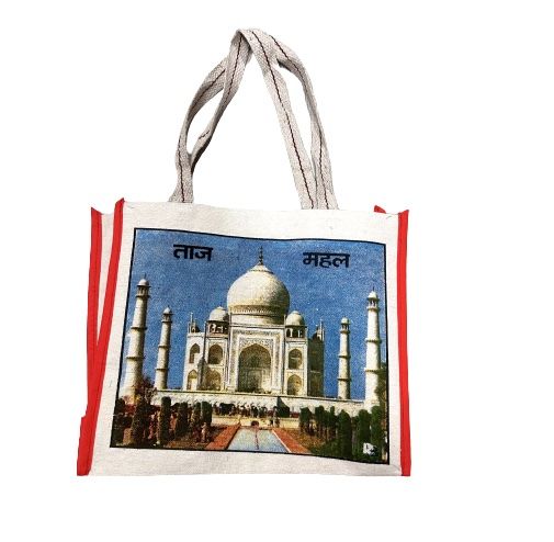 Bolsa multiusos de India con Taj Mahal
