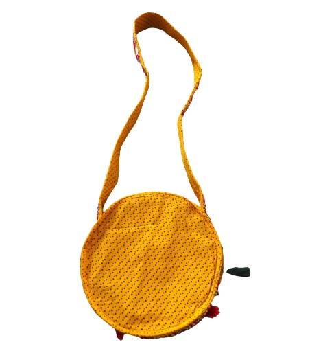 Bolso boho bandolera redondo de la india