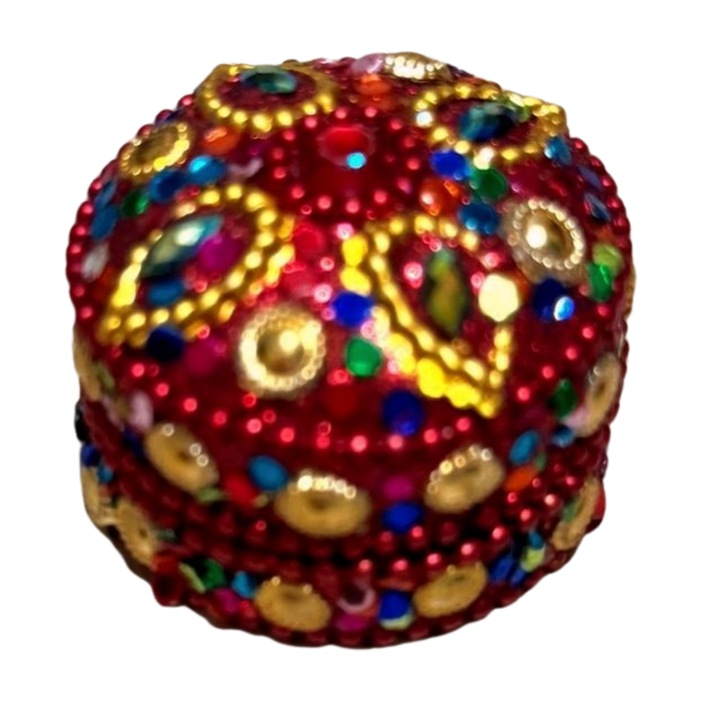 Cajitas indias de decoración brillantes