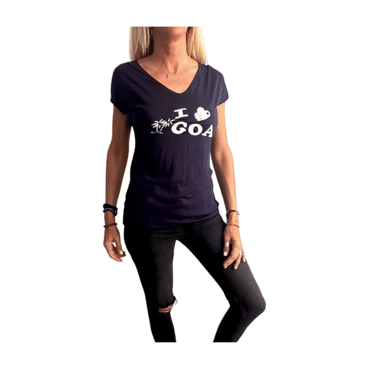 Camiseta india azul marino GOA
