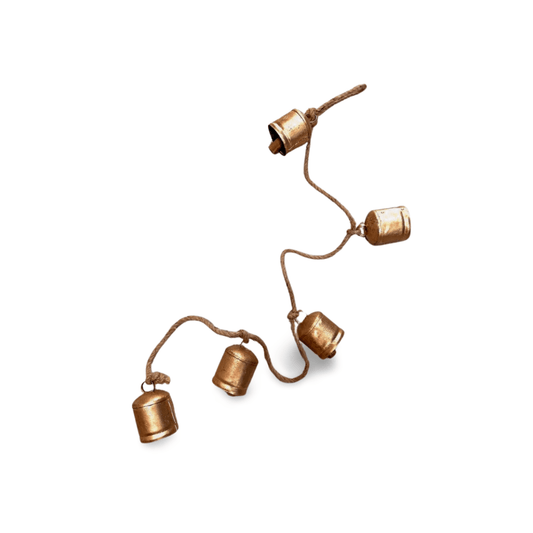 Móvil decorativo campanas rústicas (cencerros)