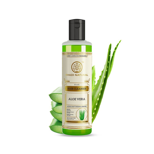 Champú ayurveda KHADI natural de aloe vera