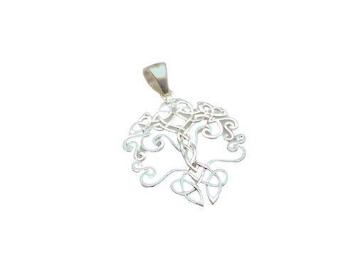 Colgante de plata árbol de la vida