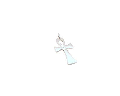 Colgante de plata cruz egipcia