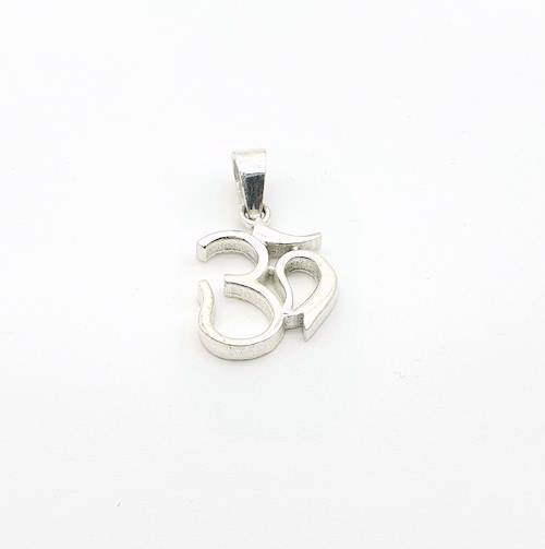 Colgante de OM de plata