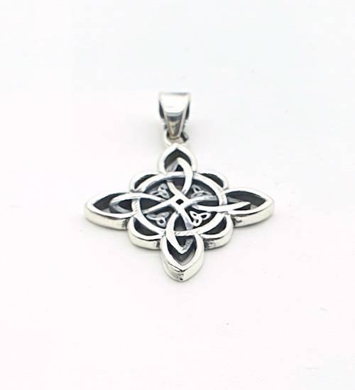 Colgante cruz de plata