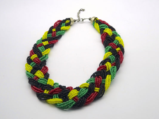Collar de Bisutería india trenzado