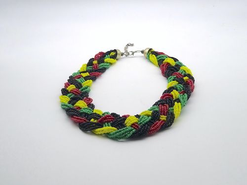 Collar de Bisutería india trenzado