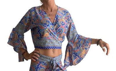 Blusa de seda india B41